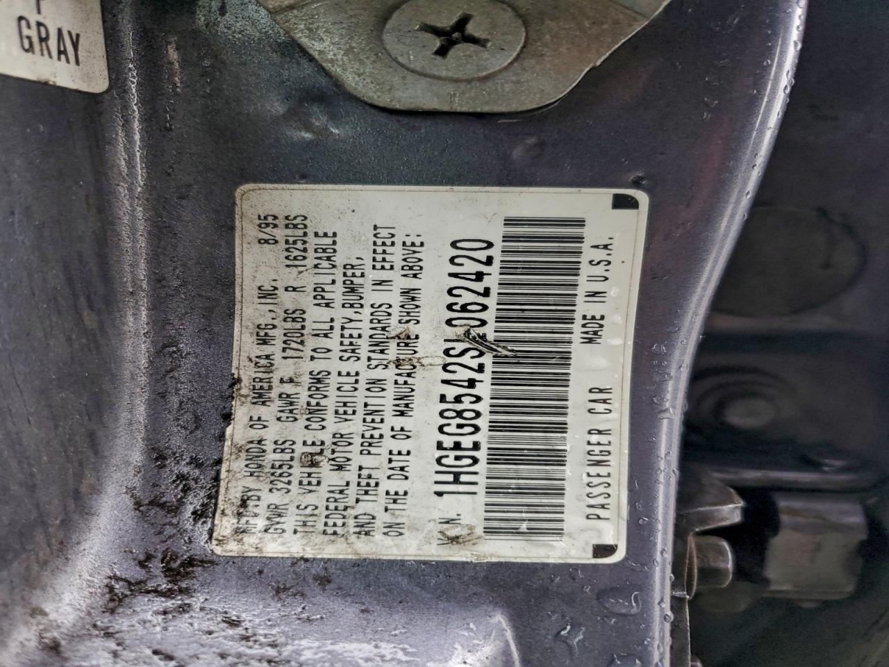 1995 HONDA CIVIC