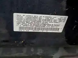 2013 HONDA PILOT