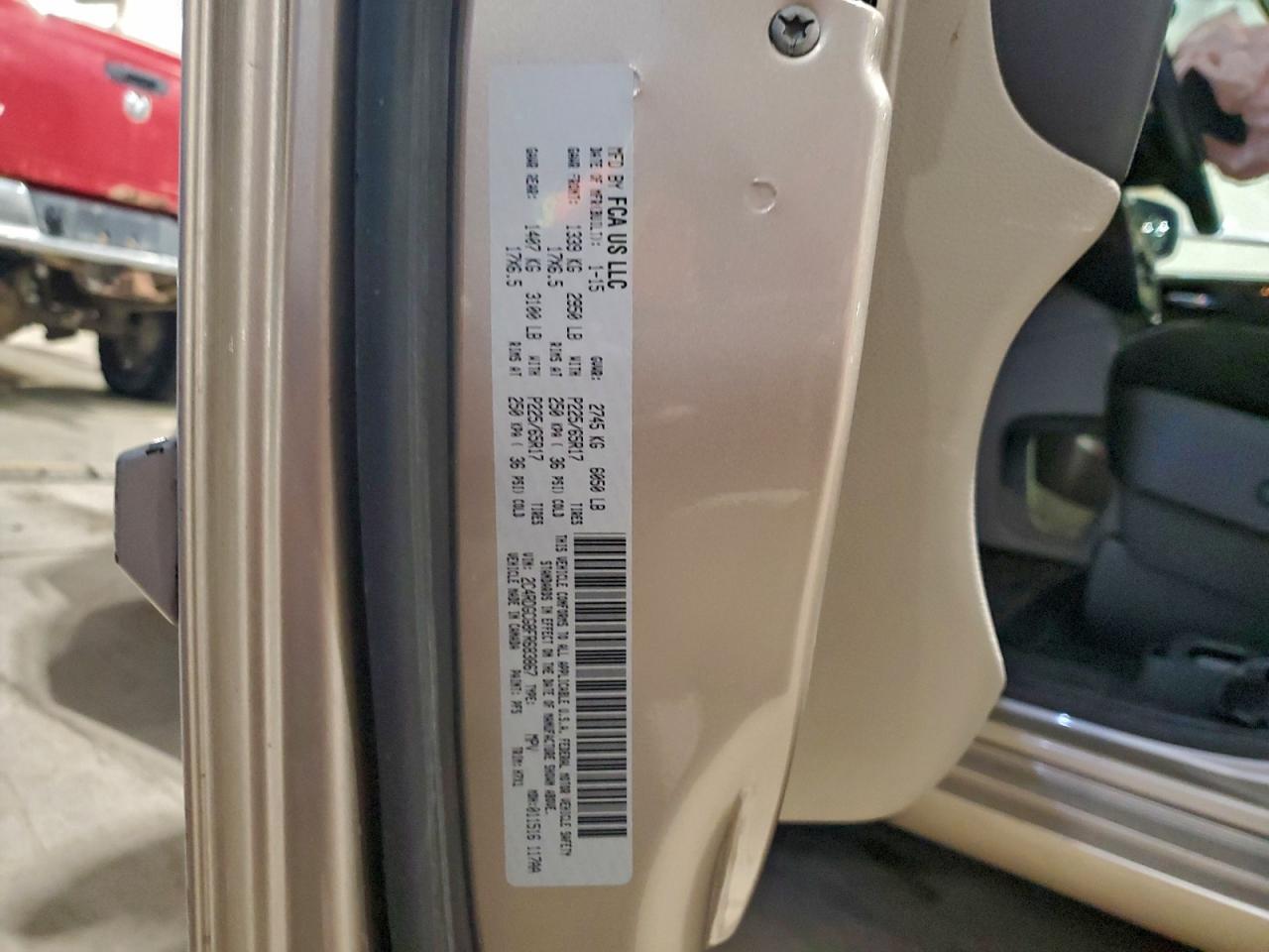 2015 DODGE GRAND CARAVAN