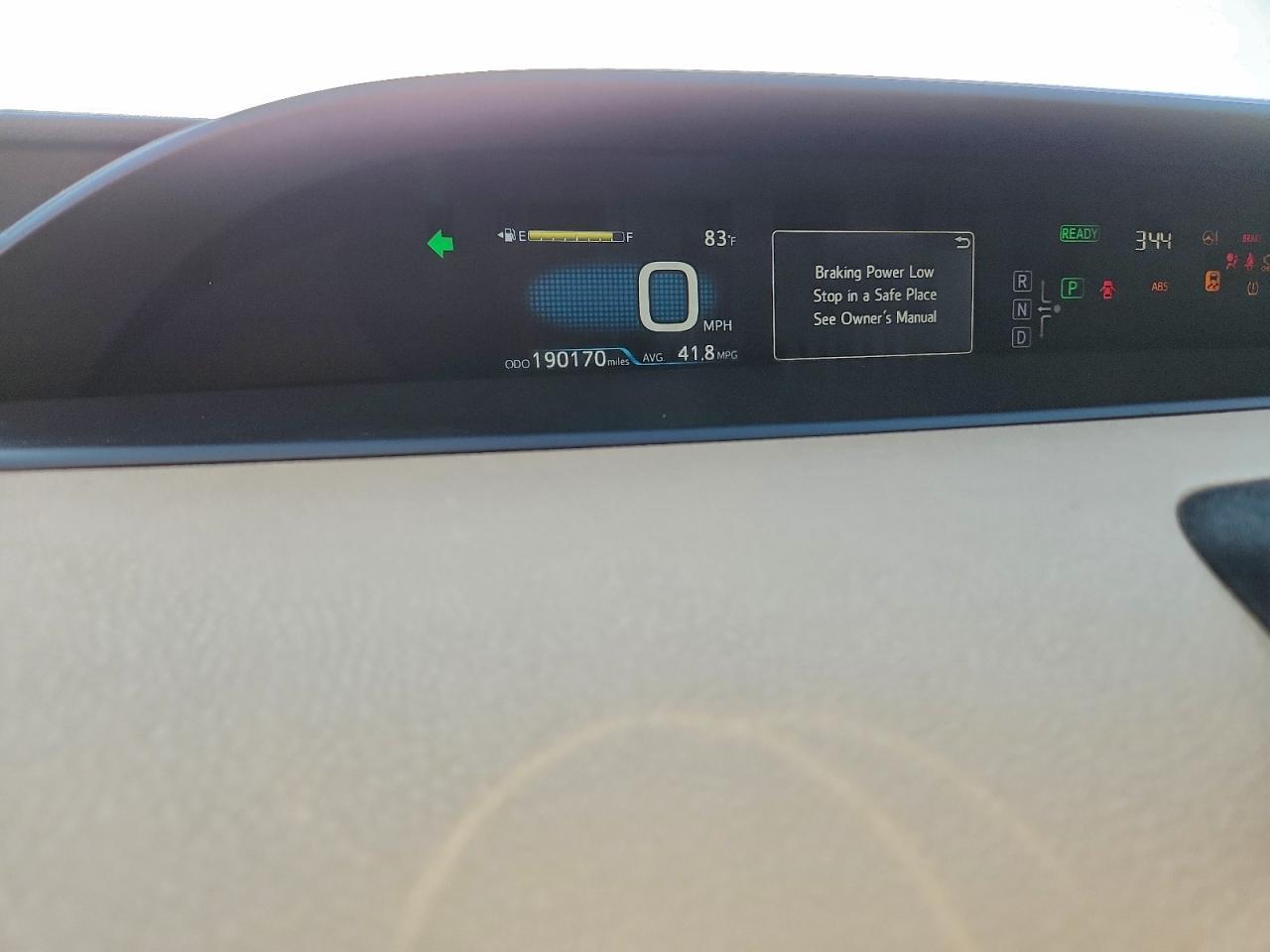 2016 TOYOTA PRIUS