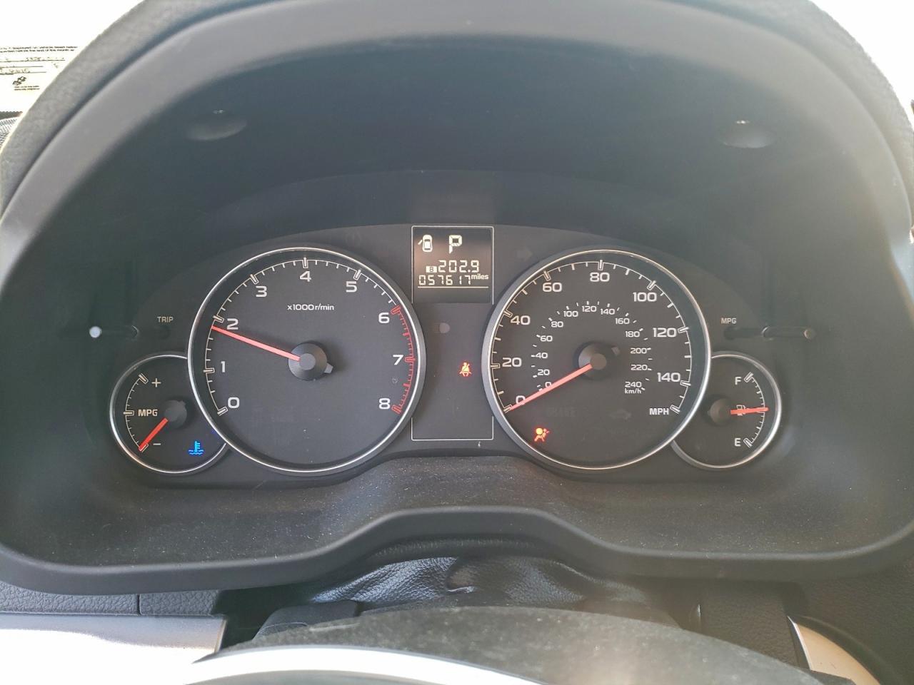 2014 SUBARU Outback