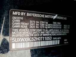 2017 BMW X3