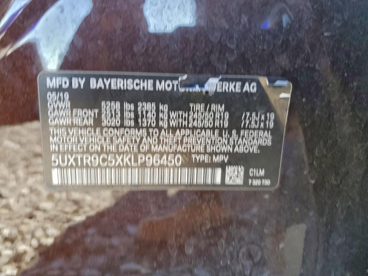 2019 BMW X3