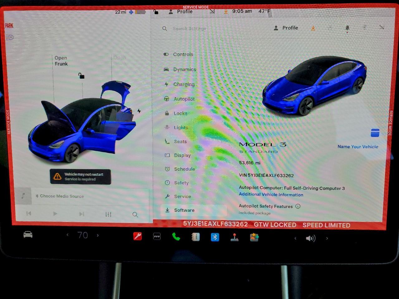 2020 TESLA MODEL 3