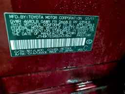 2011 LEXUS ES 350