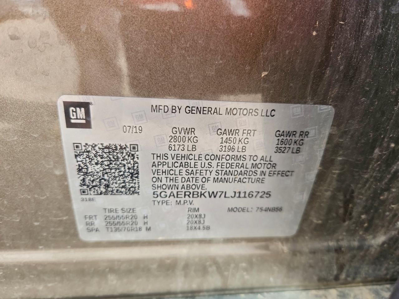 2020 BUICK ENCLAVE