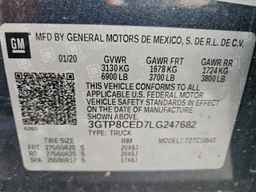 2020 GMC Sierra