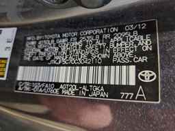 2012 TOYOTA SCION