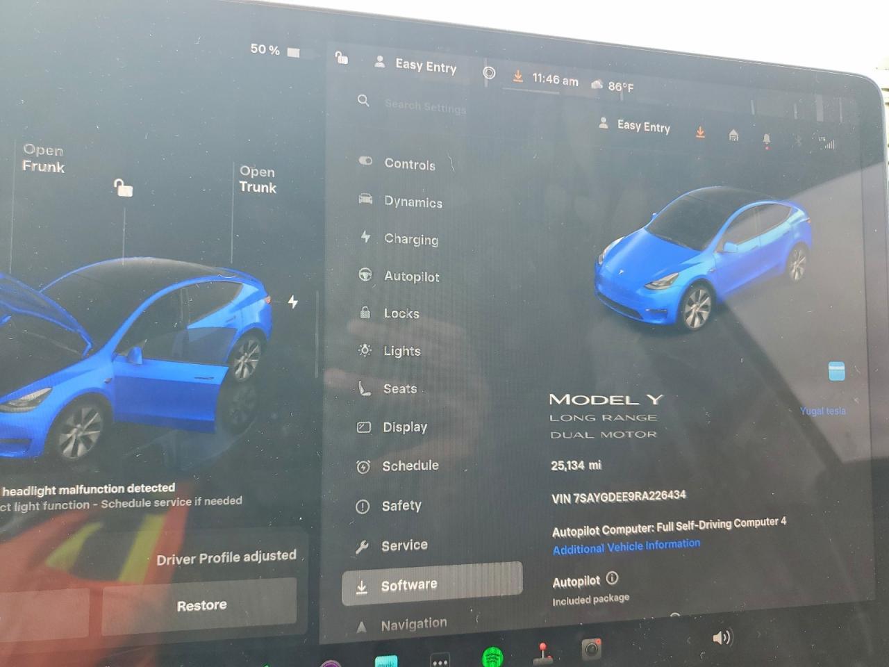 2024 TESLA MODEL Y