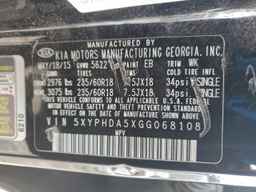 2016 KIA SORENTO