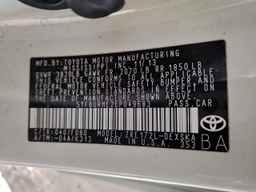 2014 TOYOTA COROLLA