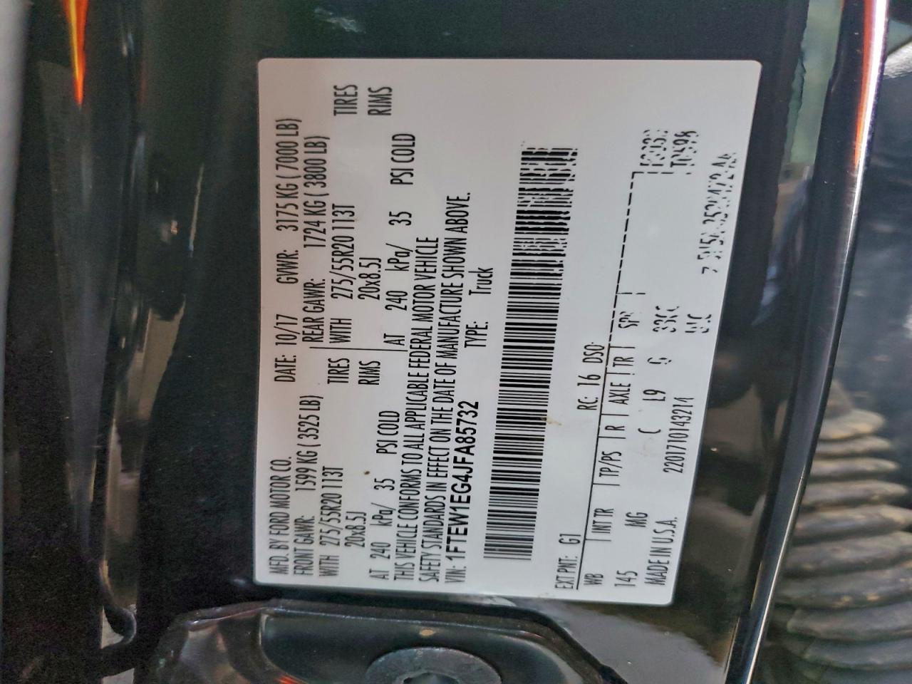 2018 FORD F-150