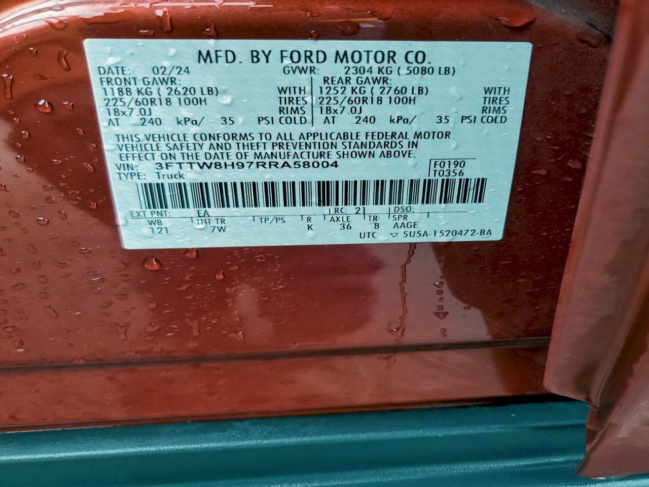 2024 FORD Maverick