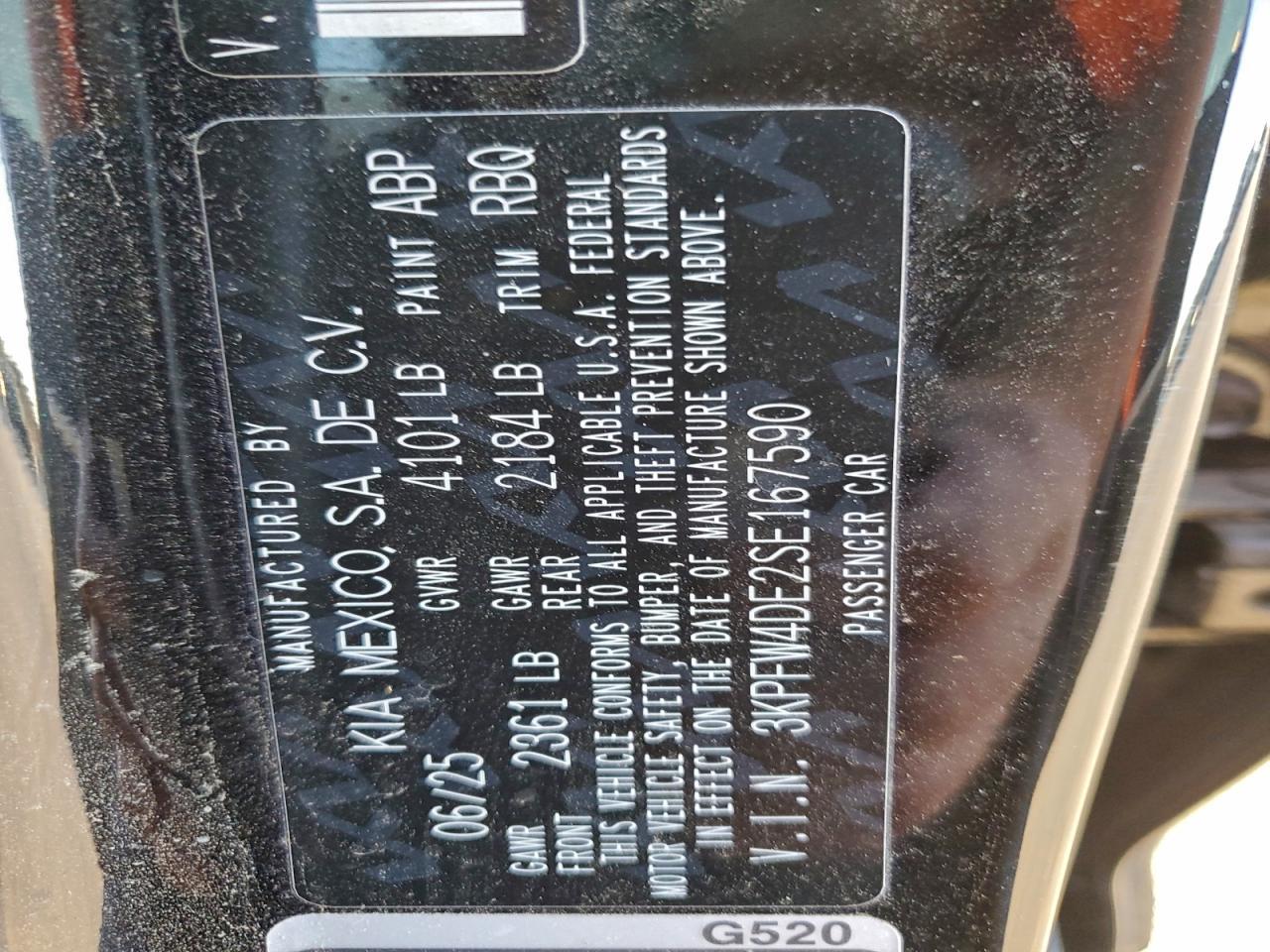 2025 KIA K4