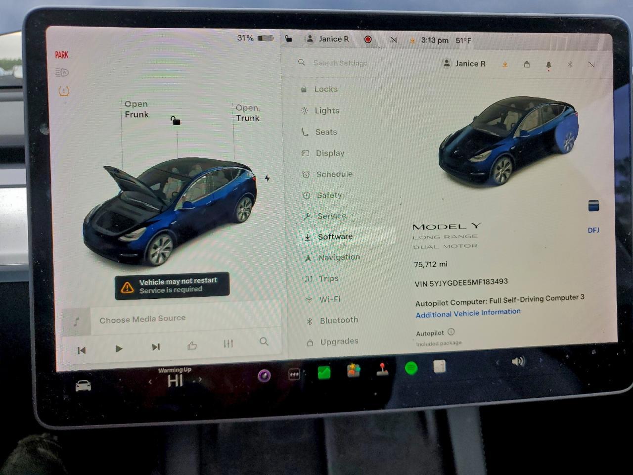 2021 TESLA MODEL Y