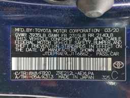 2020 TOYOTA COROLLA