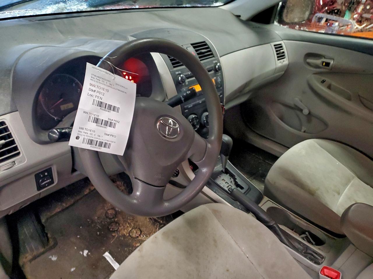 2010 TOYOTA COROLLA