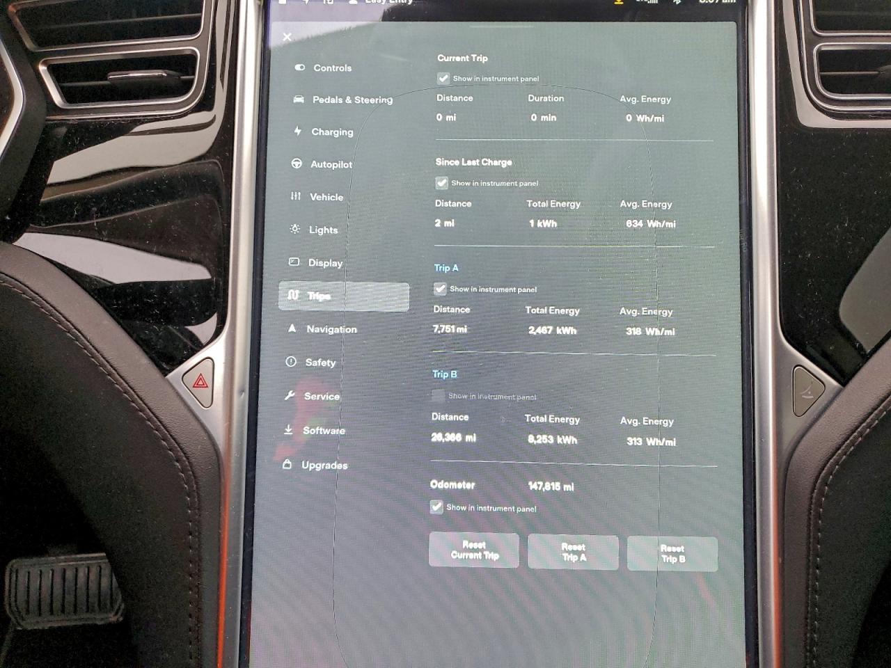 2015 TESLA MODEL S