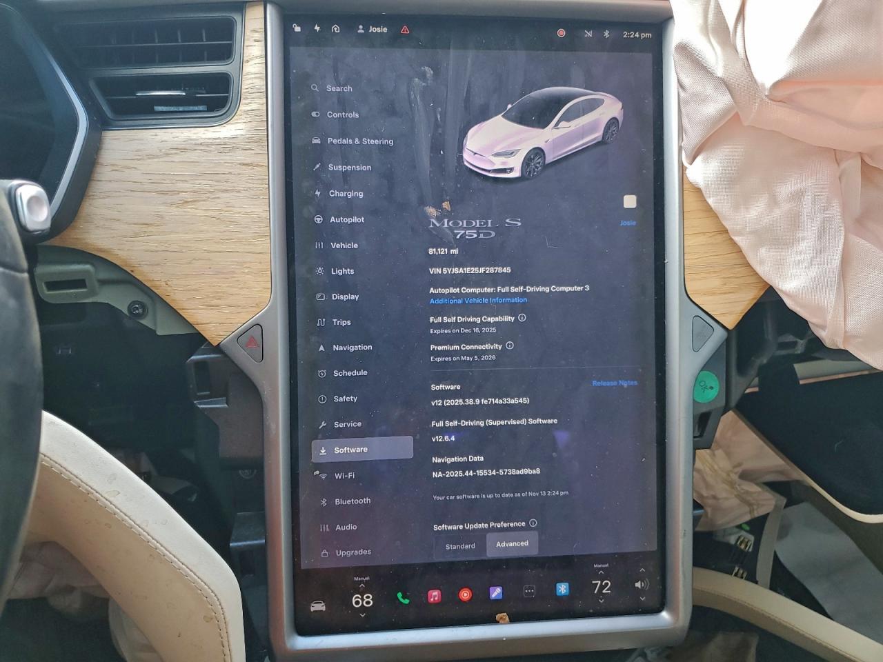 2018 TESLA MODEL S