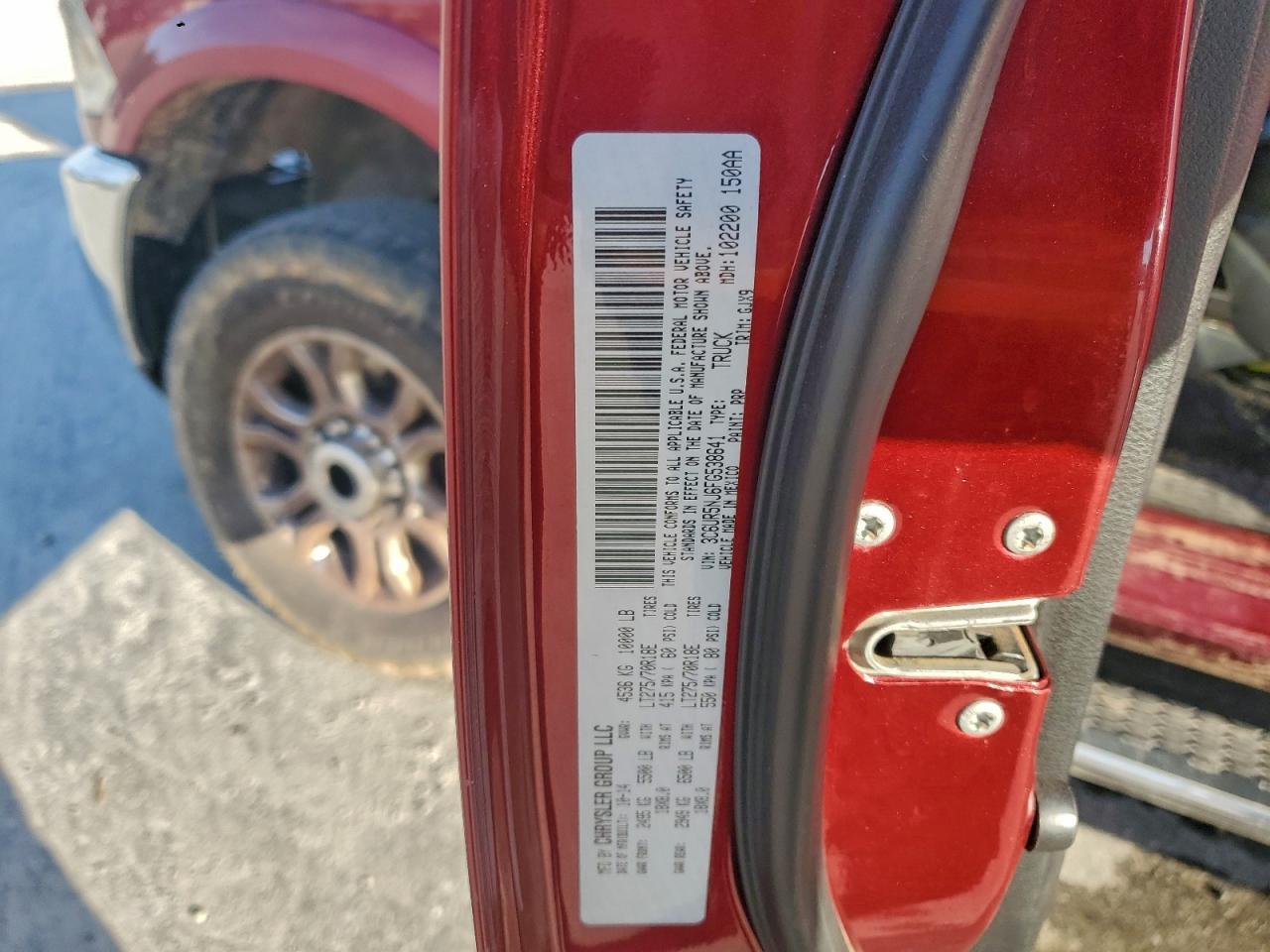 2015 RAM 2500