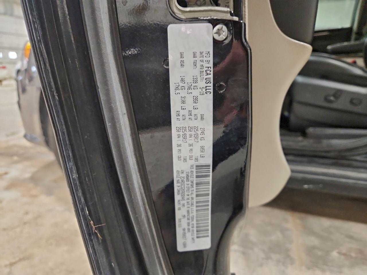 2019 DODGE GRAND CARAVAN