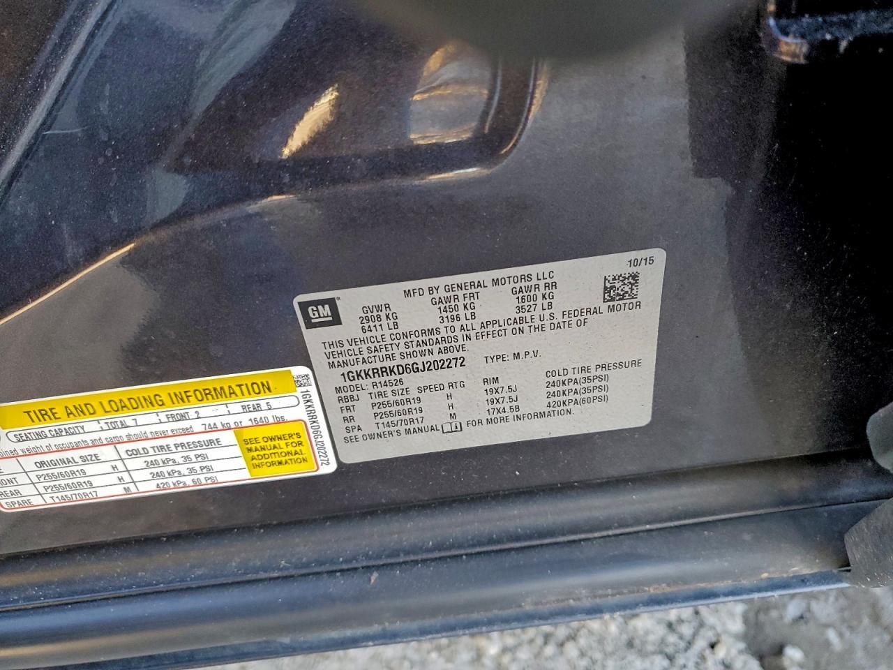 2016 GMC ACADIA