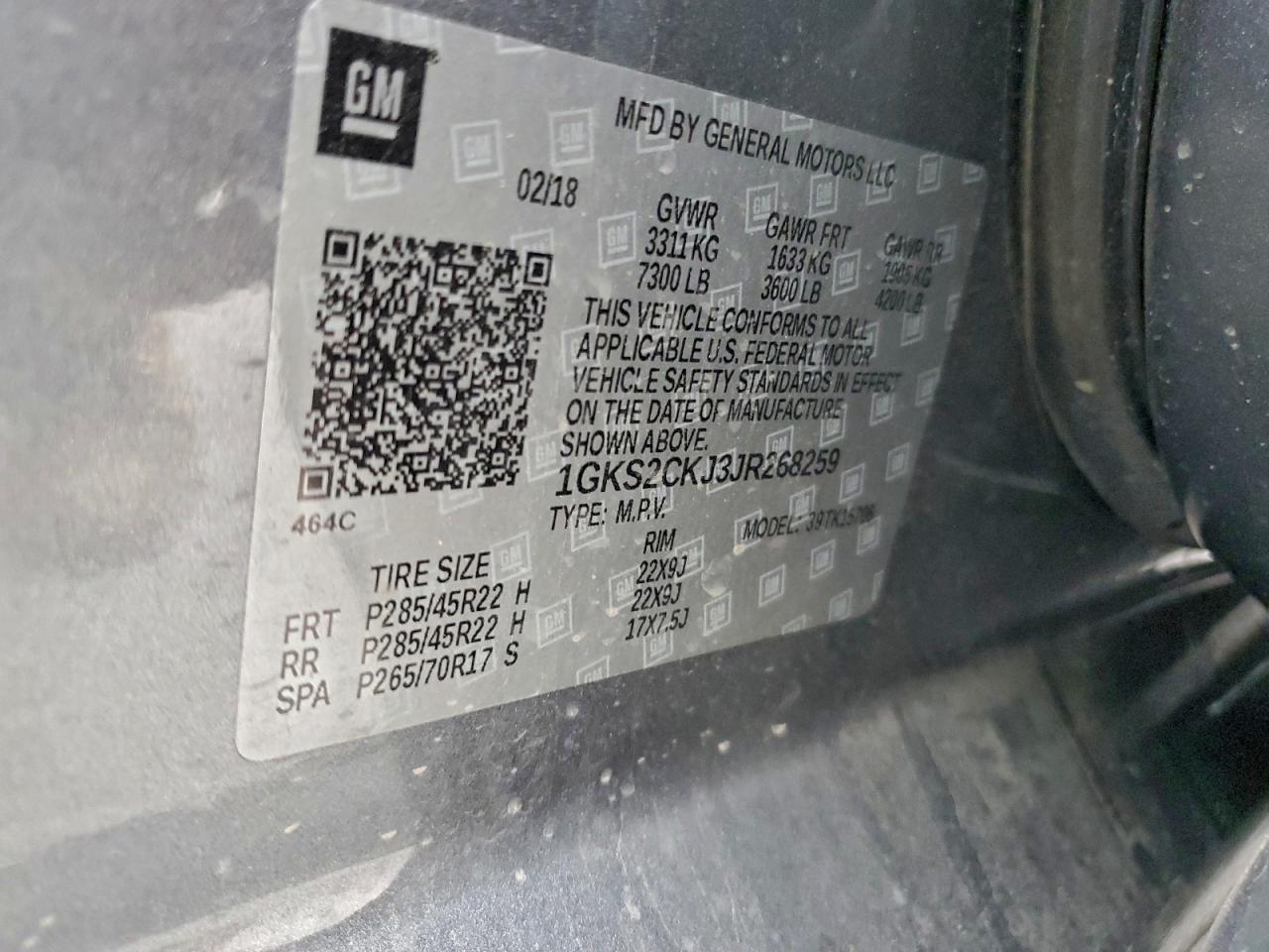 2018 GMC Yukon