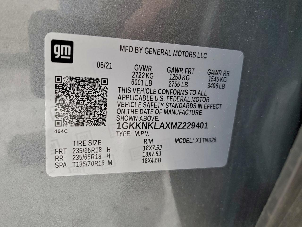 2021 GMC ACADIA