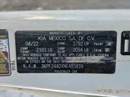 2022 KIA FORTE