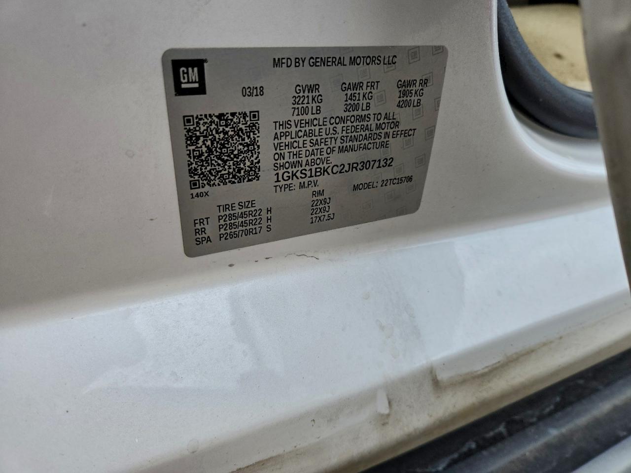 2018 GMC Yukon