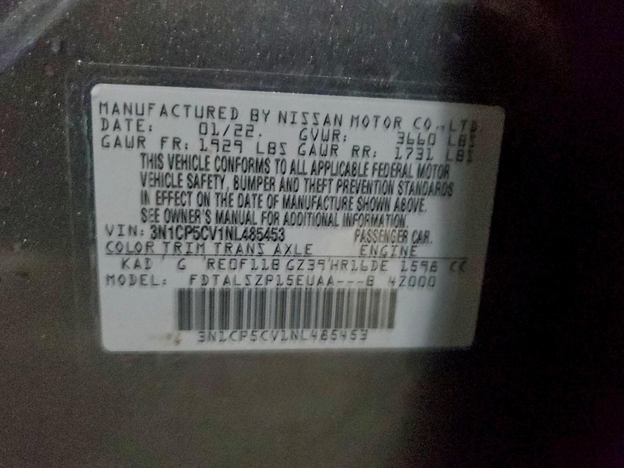 2022 NISSAN KICKS