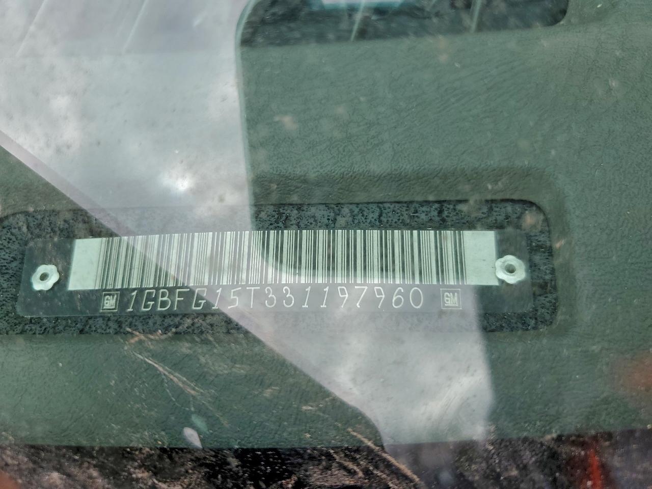 2003 CHEVROLET Express 1500