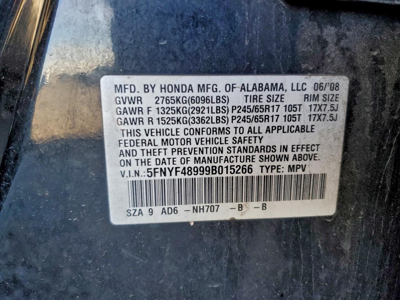 2009 HONDA PILOT