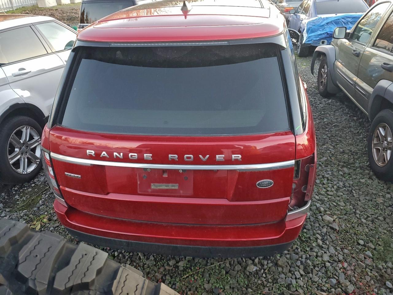 2017 LAND ROVER RANGE ROVER