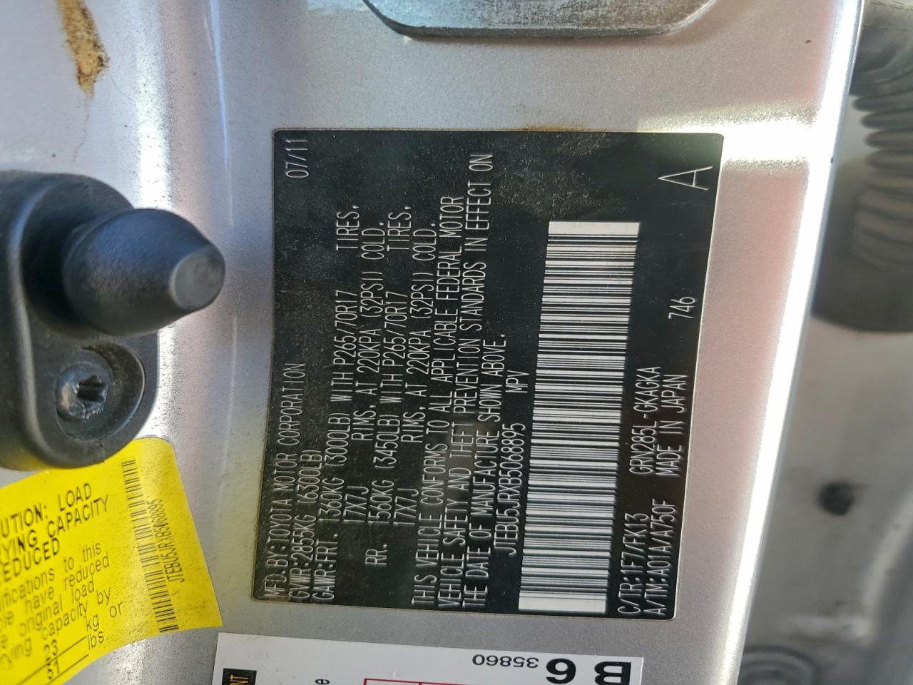 2011 TOYOTA 4Runner