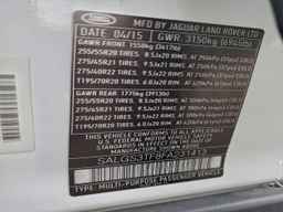 2015 LAND ROVER RANGE ROVER