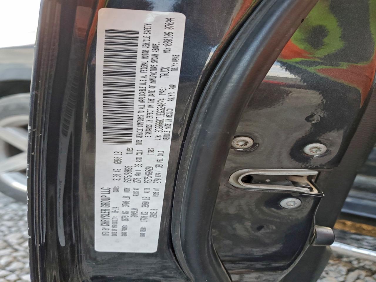 2014 RAM 1500