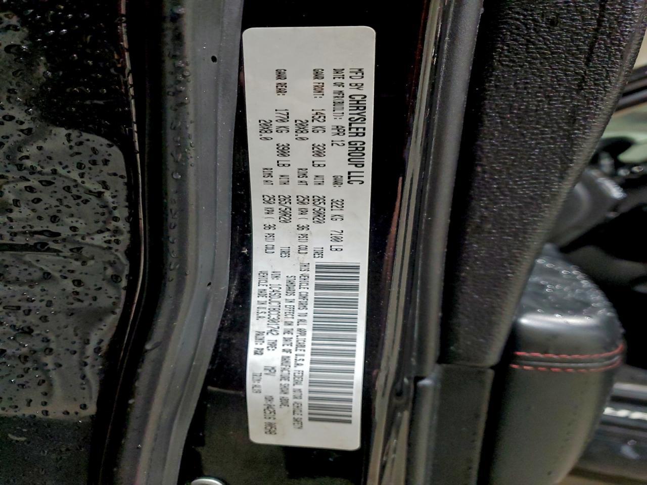2012 DODGE DURANGO