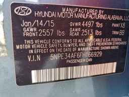 2015 HYUNDAI SONATA