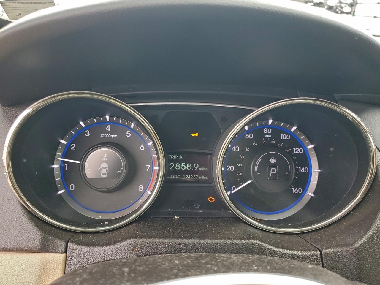 2013 HYUNDAI SONATA