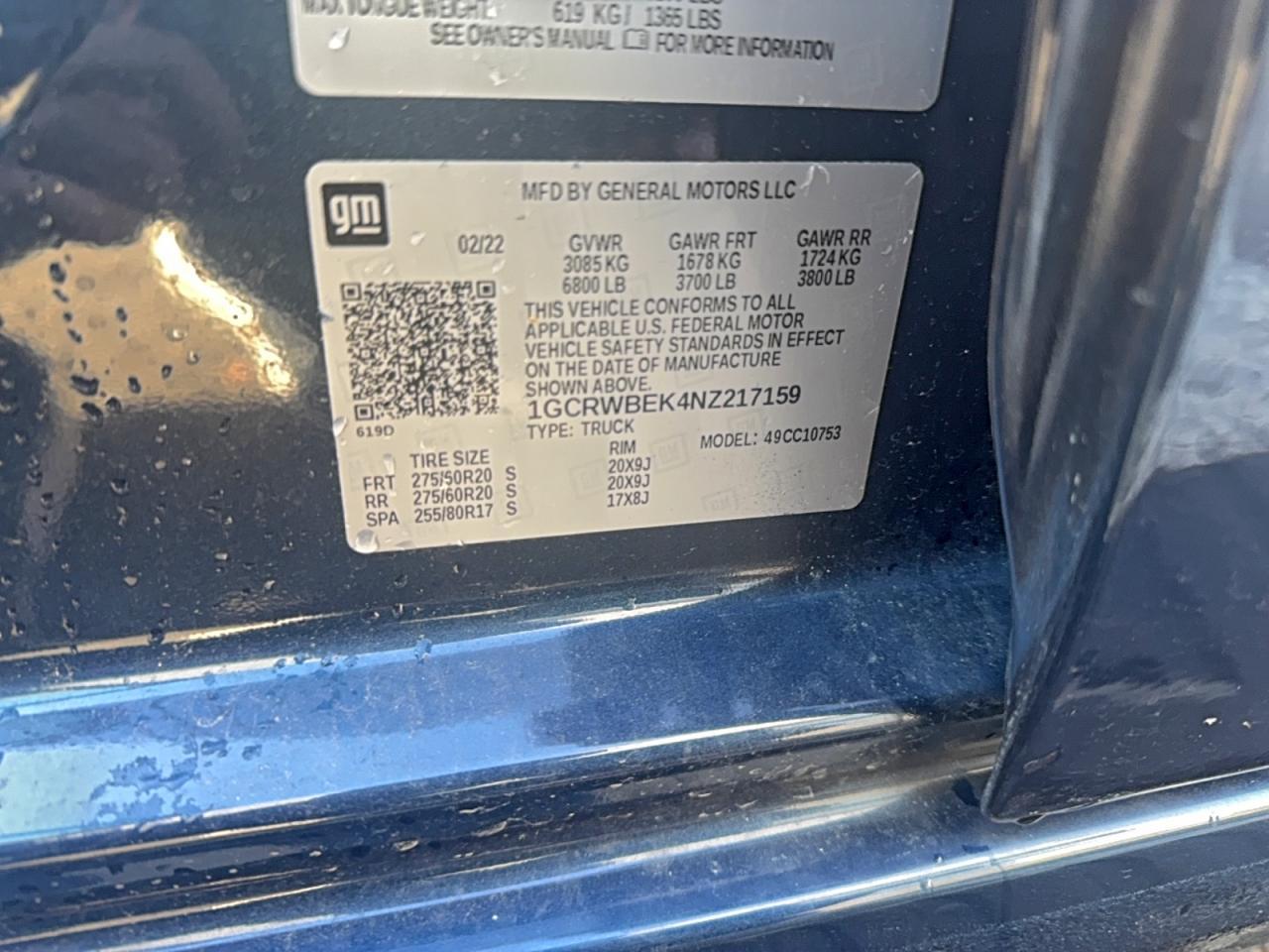 2022 CHEVROLET Silverado