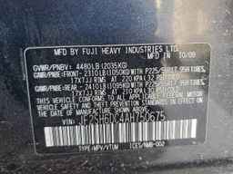 2010 SUBARU FORESTER