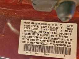 2012 HONDA CIVIC