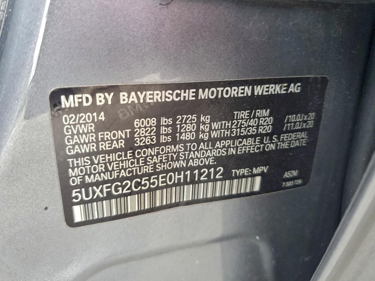 2014 BMW X6