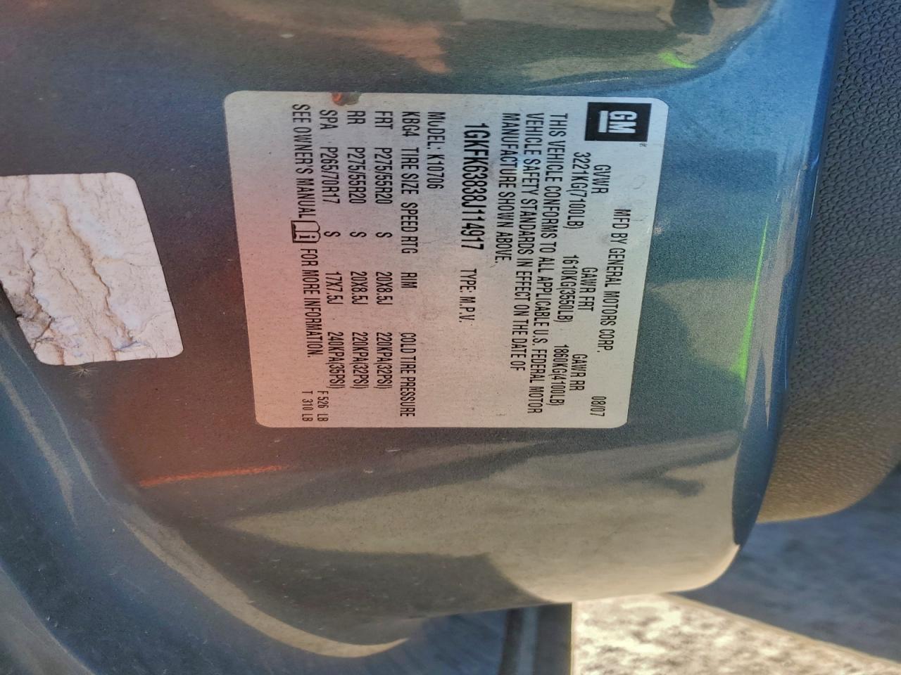 2008 GMC Yukon