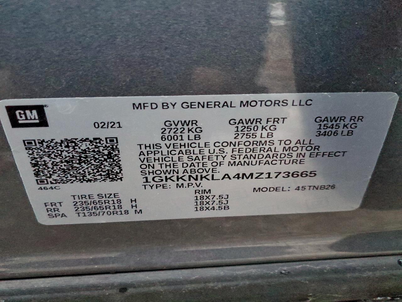 2021 GMC ACADIA