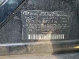 2013 HYUNDAI SONATA