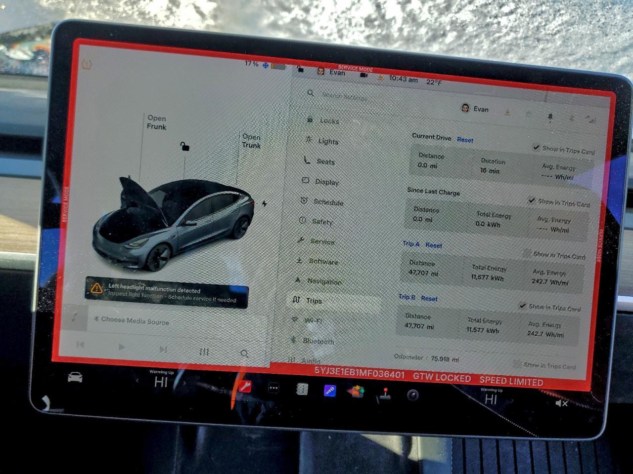 2021 TESLA MODEL 3