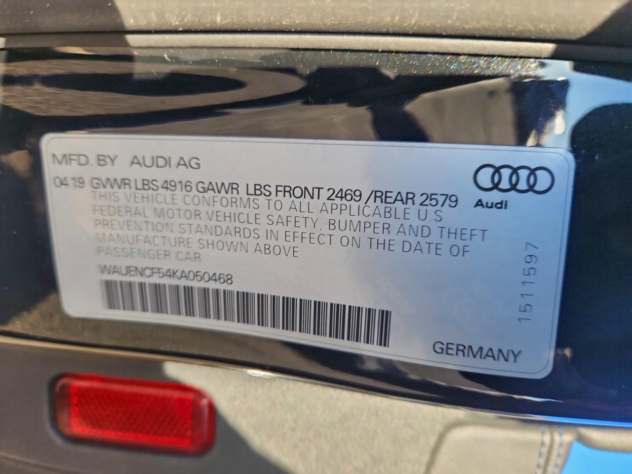2019 AUDI A5