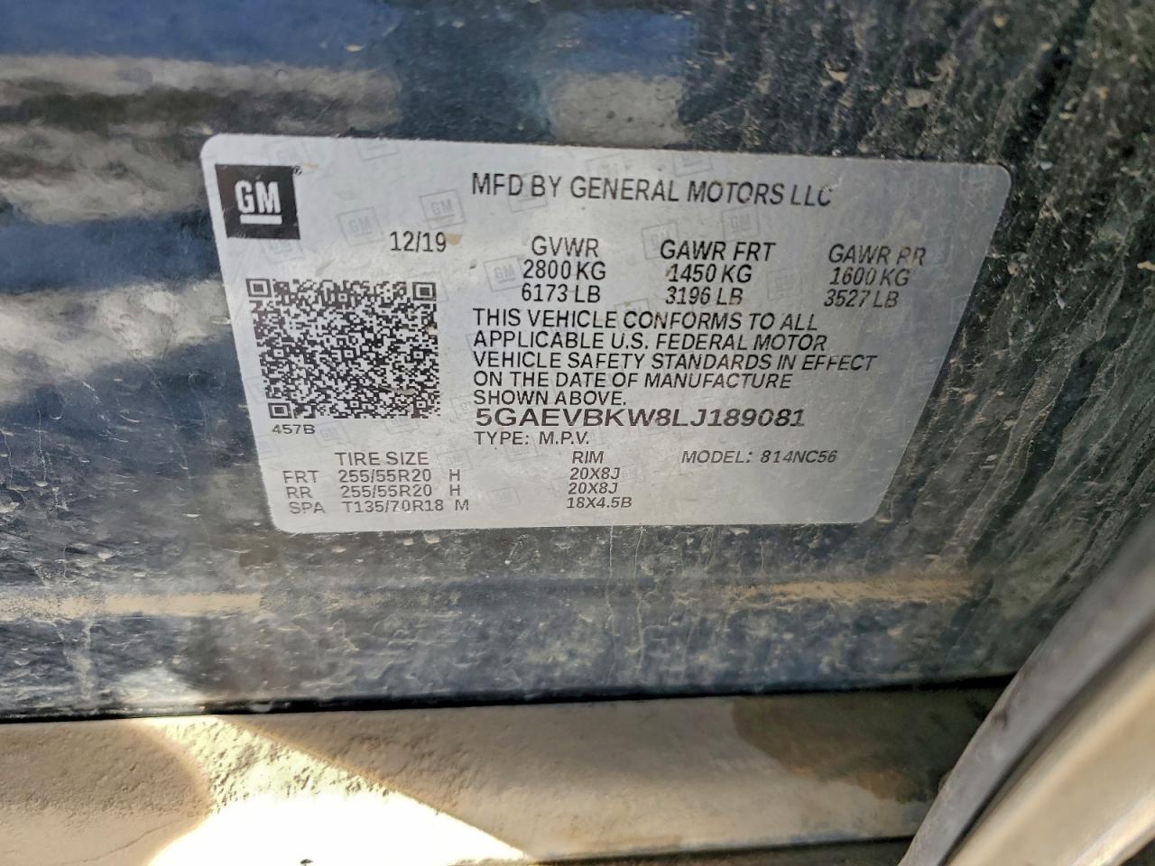 2020 BUICK ENCLAVE